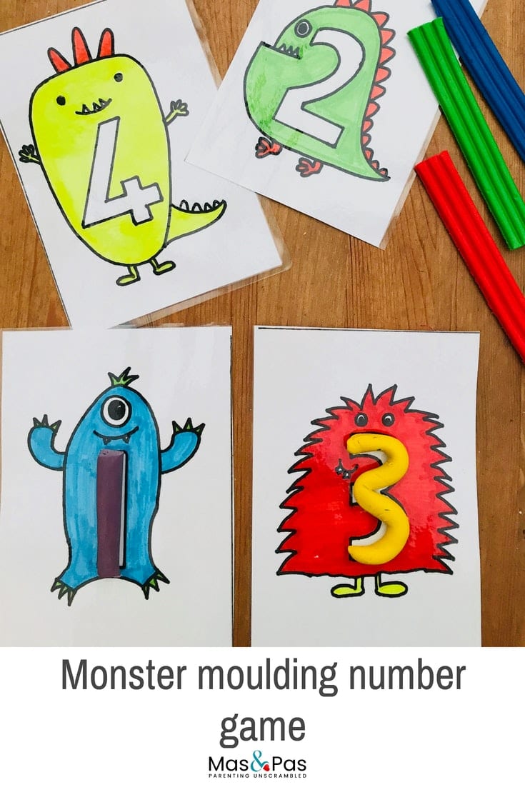 First counting with monster moulding numbers game | Mas & Pas