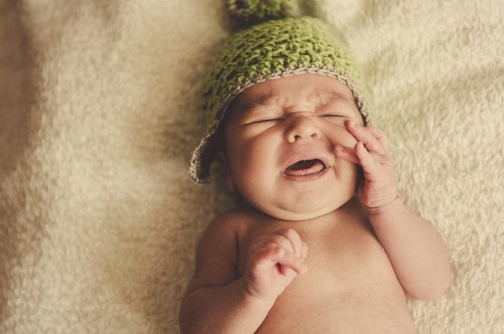 HOW your baby crying in sleep can mean a number of different things and can be normal