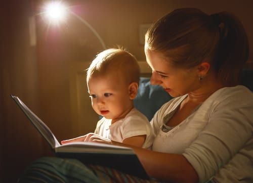 Make a great baby bedtime routine with our 10 tips for calm and relaxing bedtimes with baby