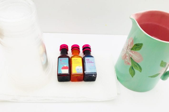 Walking rainbow water experiment for kids - teach kids about capillary action with this fun walking water activity