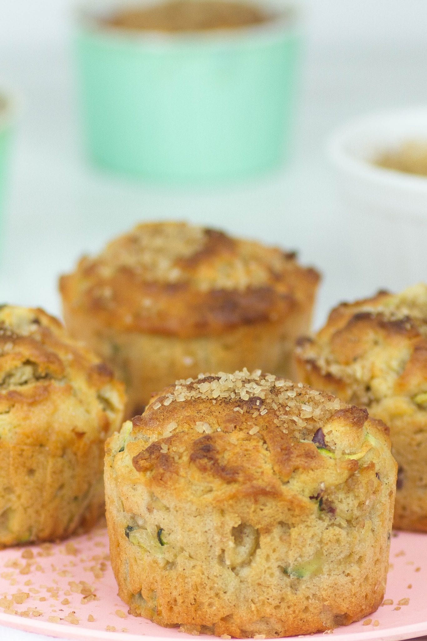Apple zucchini muffins Healthy Desserts