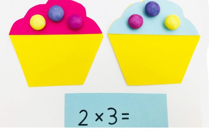 Cupcake times table game - learning fun for kids