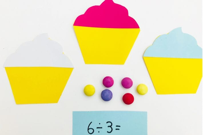 Have fun with times tables by playing this super fun (and yummy) cupcake game with your kids - a great game to teach those first times tables - learning fun for kids