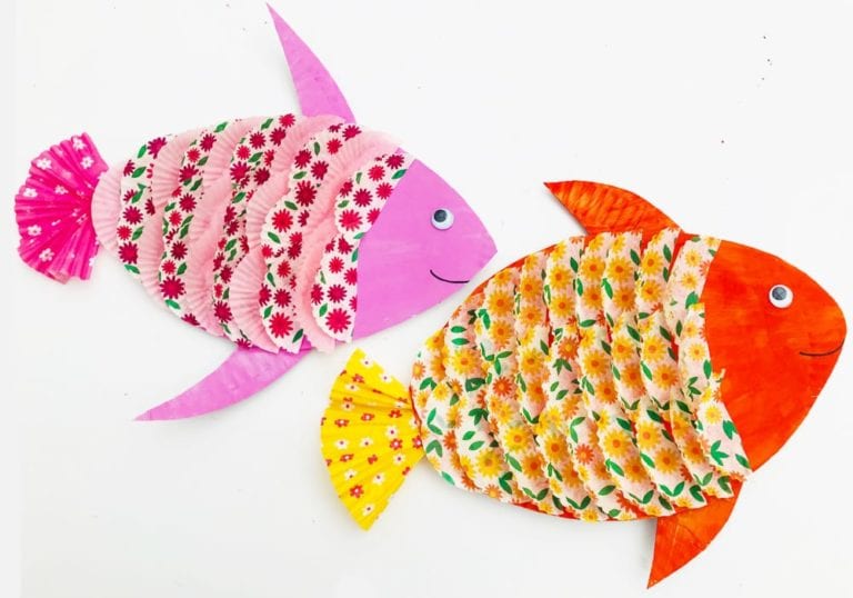 Paper plate fish craft for kids | Arts & Crafts