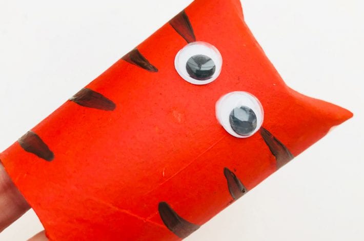 Toilet roll cats - make diy cats out of paper rolls or toilet rolls - a great kids craft