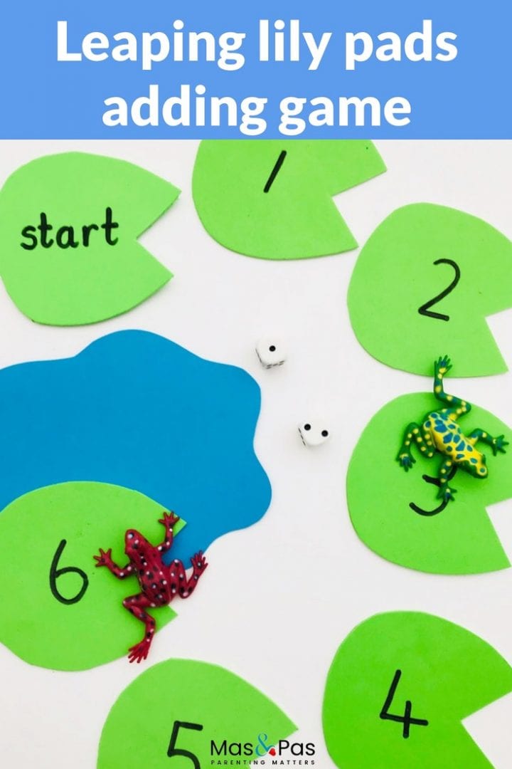 Play this leaping frogs number bonds game to learn those first additions. Practice number bonds to 10 in a fun game.