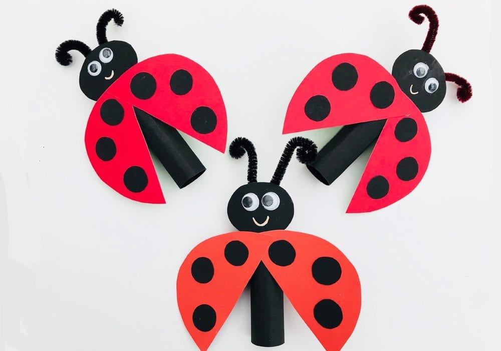 Ladybird finger puppet | Arts & Crafts | Mas & Pas