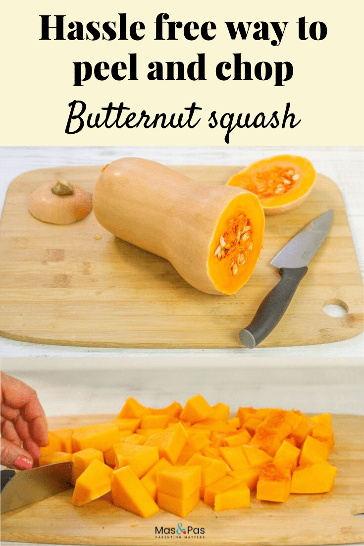 How to Peel and Cut a Butternut Squash Cooking HowTos