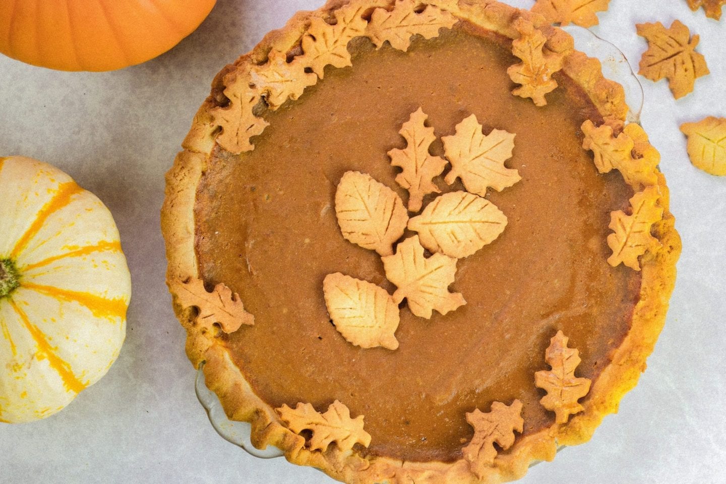 Perfect banana pumpkin pie image