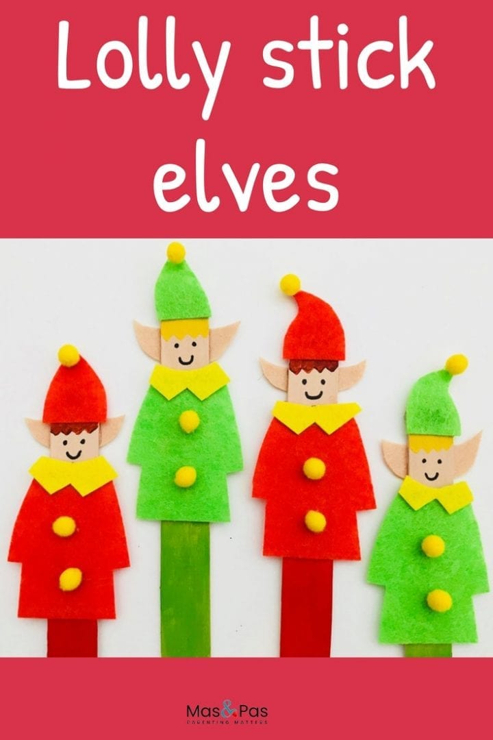 Make this popsicle stick elf craft with the kids this year for some festive crafty fun. A quick and easy activity to enjoy together this winter.