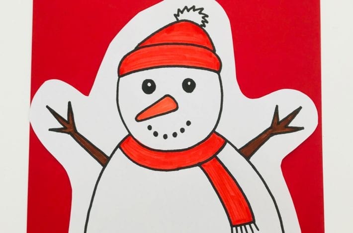Make counting fun for kids with this snowman numbers game - learn first numbers count them out and do first additions too