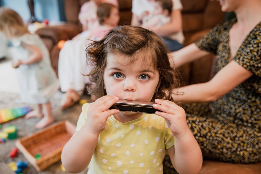 Music classes for babies and toddlers are more than just learning. They're singing, games, playing, interacting with other