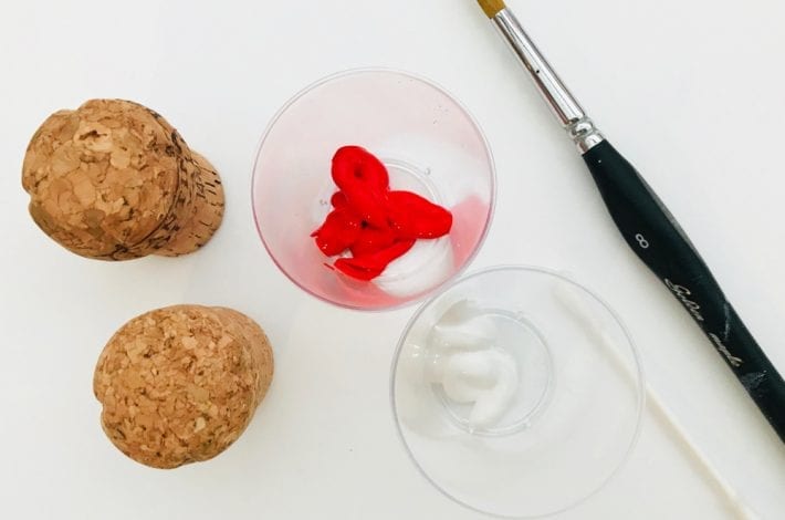 Make this magical champagne cork fairy toadstool - a fun and enchanting craft for kids