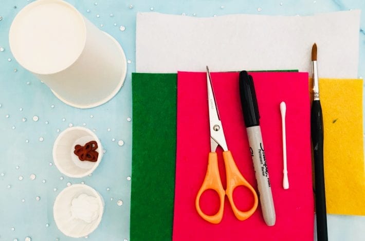 Try making this paper cup gingerbread house craft this year in the holidays - a great Christmas craft for kids