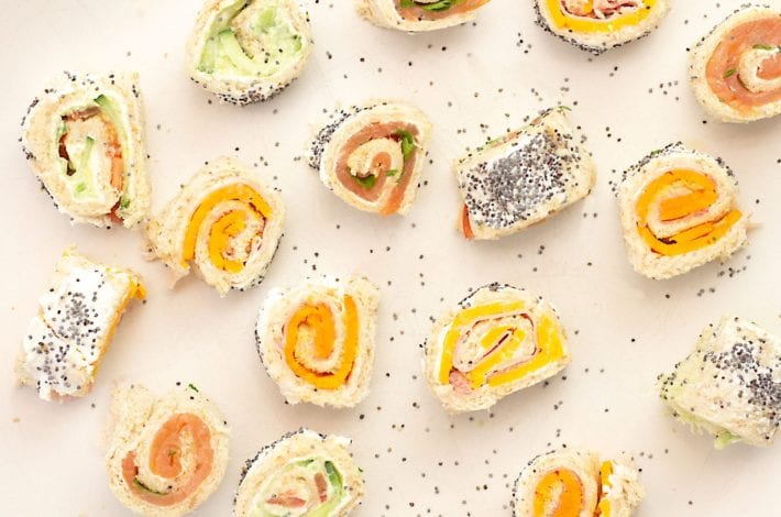 3 tasty sushi sandwiches - great kids party food or packed lunches