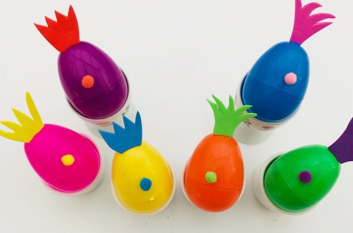 Emotional eggs monster characters - give plastic eggs different expressions and emotions with this learning emotions activity for preschoolers