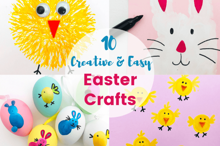 10 Creative and Easy Easter Crafts