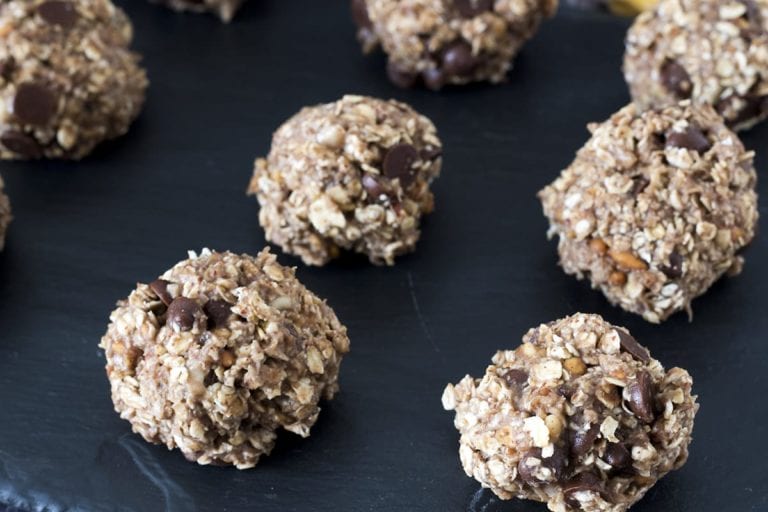 No Bake Banana Energy Balls Kids Snacks