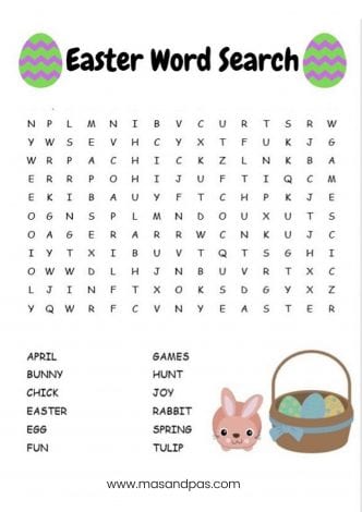Easter activity pack - great Easter printable activities in this 8 page Easter booklet