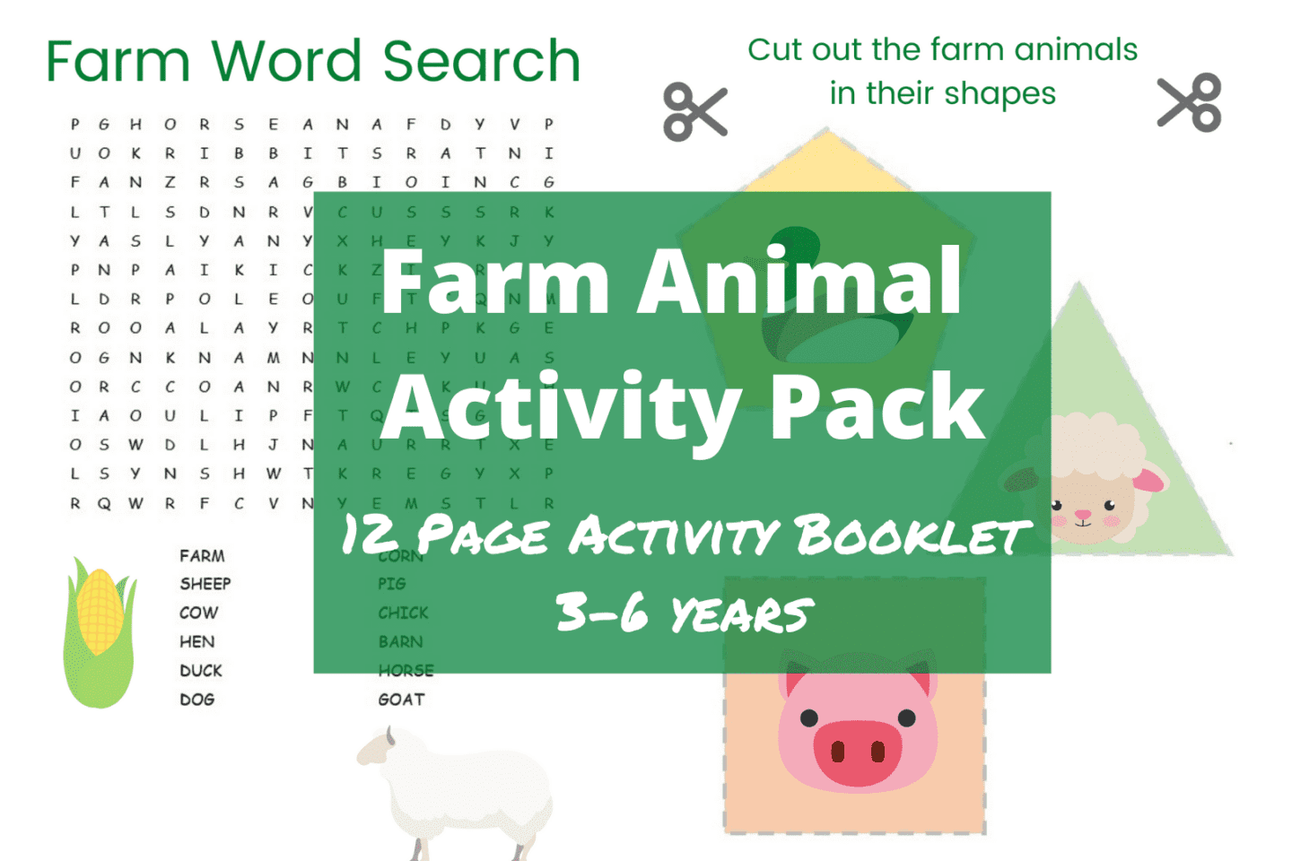 Free Farm Animal Printables Pdf