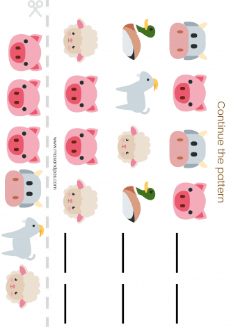 Farm Animal Printable - Free Activity Pack for Preschoolers with free printable downloads - learn about the farm