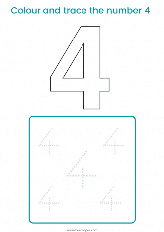 count and write worksheets numbers 1 5