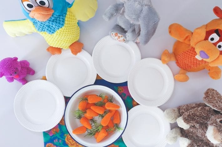 Teddy Bear's Picnic Numeracy Activity - learn numeracy activities like number bonds addition and sharing through this group activity