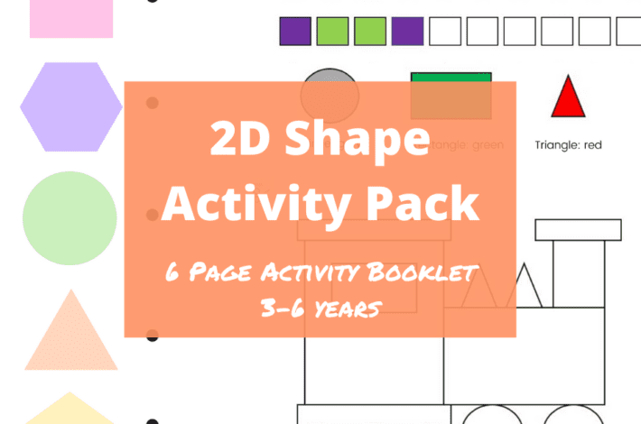 2D Shape Activity Pack Feature Image