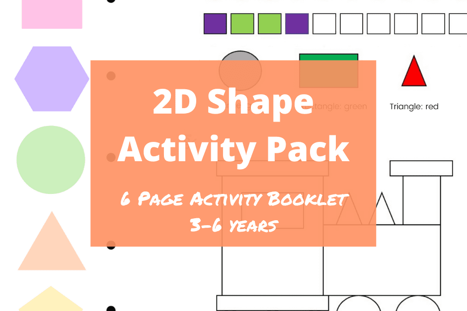 2D Shape Activity Pack Feature Image