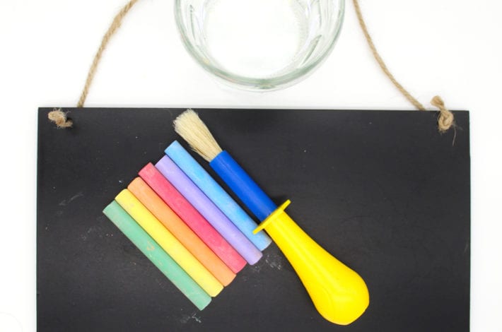Painting Letters with Water - Letter Formation Activity - chalk letter writing - wipe off letter activity