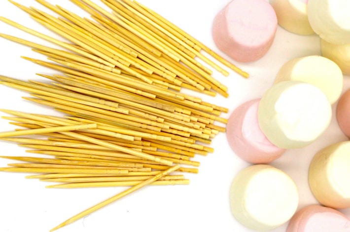 Marshmallow toothpick challenge - marshmallow stem activities - marshmallow towers