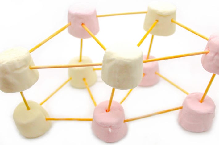 Marshmallow toothpick challenge - marshmallow stem activities - marshmallow towers