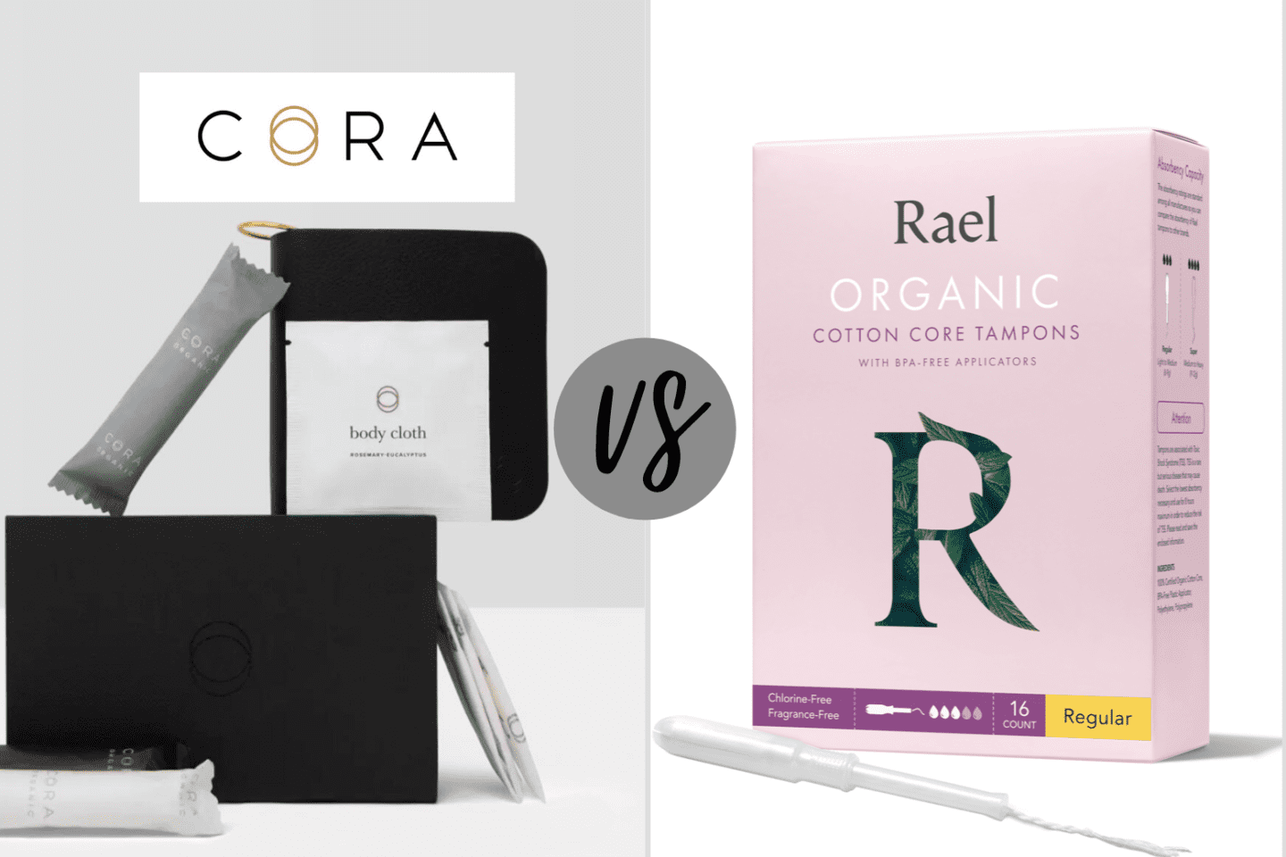 Cora vs Rael, Which is the Best Organic Tampon? image