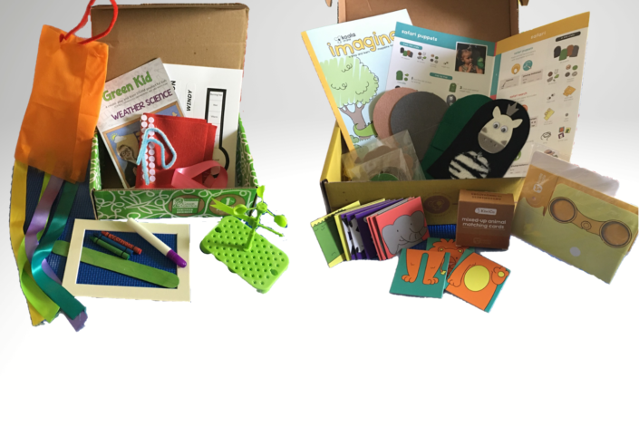 Kiwico review vs green kid crafts review - best kids education subscription boxes - combined