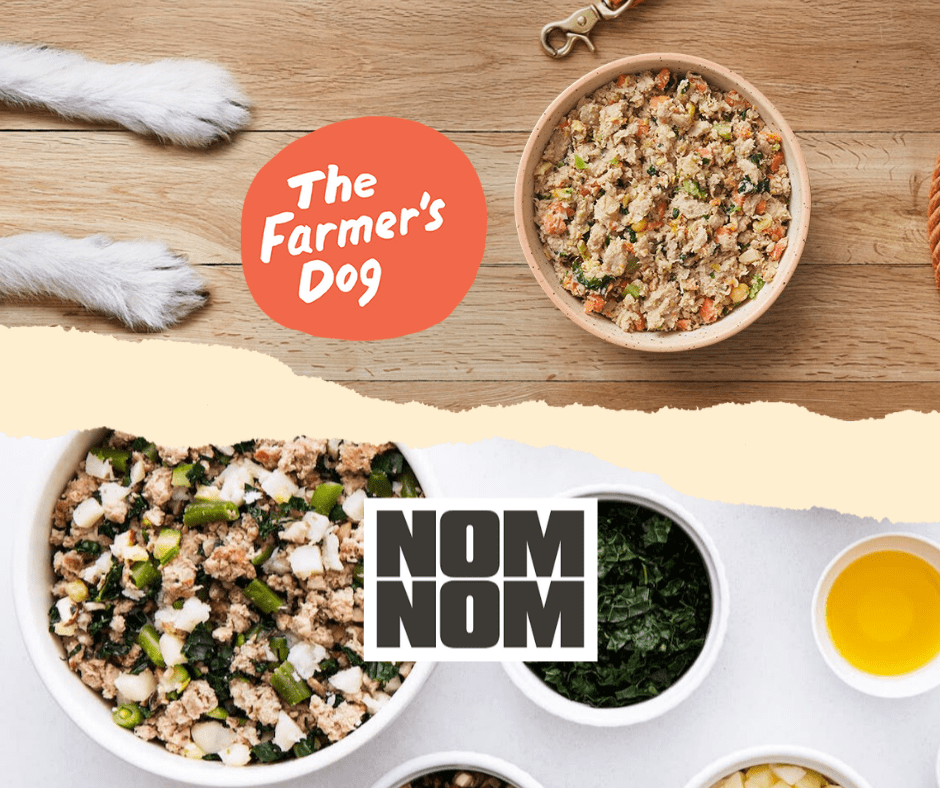 Nom Nom Vs The Farmer s Dog Which Is The Best Fresh Dog Food 