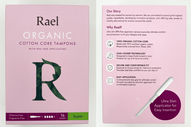 Cora vs Rael, Which is the Best Organic Tampon?