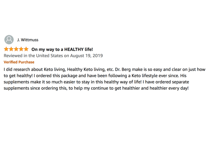 Dr Berg Keto Diet Review