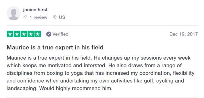 Find your trainer review - personal trainer reviews