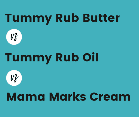 Mama mio tummy rub butter vs oil vs mama marks cream