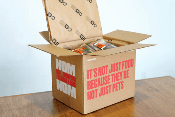 Nom Nom Dog Food Review - Box Packaging