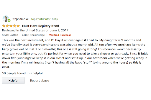 Babybjorn bouncer review