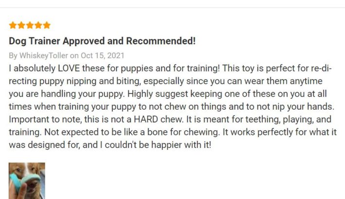 Sweet Paws Puppy Teether Review
