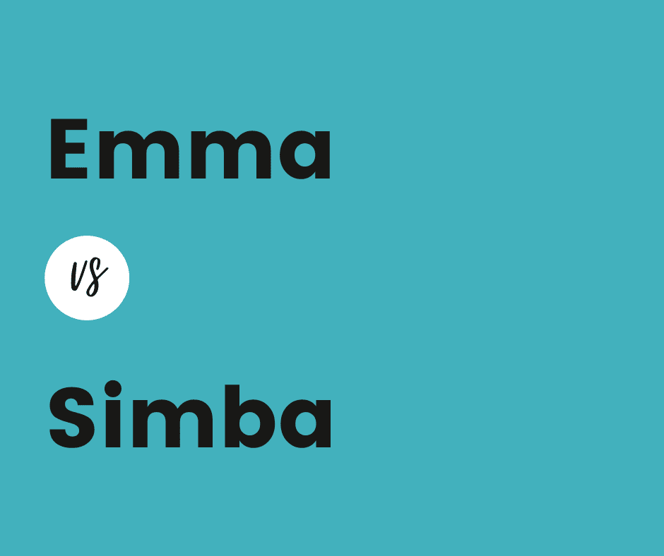 Emma vs Simba, Which Hybrid Mattress Is Best for You?