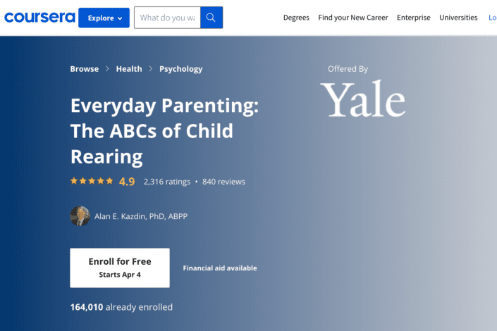 Coursera review - Everyday parenting